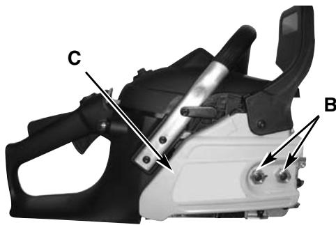 MCCULLOCH MCC1840BK-CA - PARA INSTALAR LA BARRA GUIA: PRECAUTIONG - 3