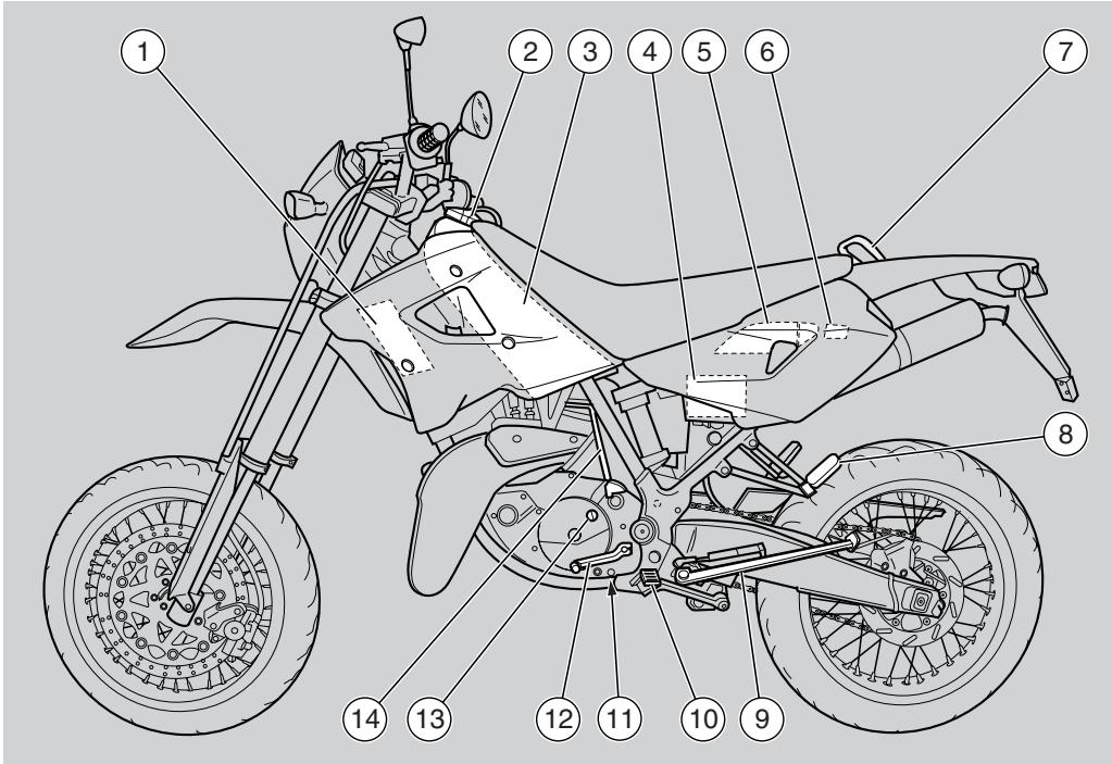 APRILIA MX125 - CHARGEMENT - 4