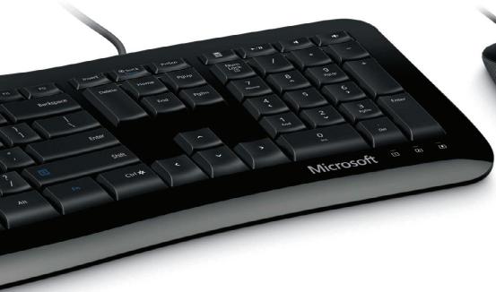 MICROSOFT COMFORT CURVE DESKTOP 3000,  COMFORT CURVE KEYBOARD 3000 - 1
