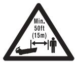 MTD 60-3856-2 - - THROWN OBJECTS AND ROTATING CUTTER CAN CAUSE SEVERE INJURY - 1