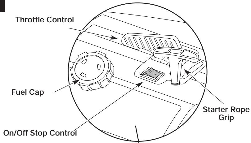 MTD RGBV3100 - - THROTTLE CONTROL - 1
