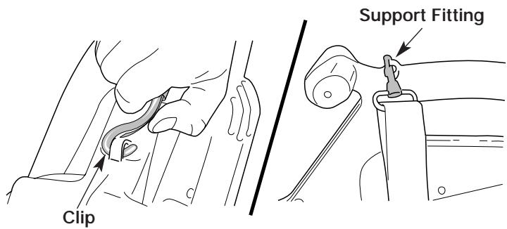 MTD RGBV3100 - INSTALLING THE SHOULDER HARNESS (Optional) - 3