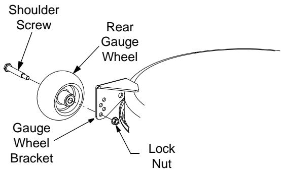 MTD RZT17 - ADJUSTING THE GAUGE WHEELS - 2