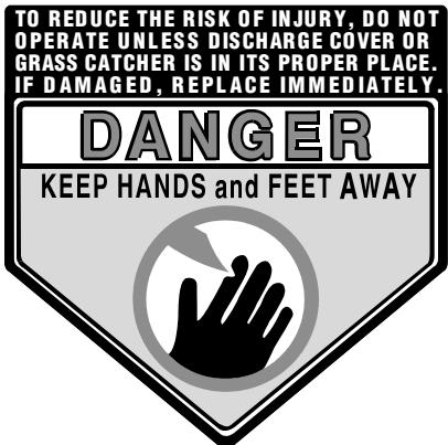 MTD RZT17 - WARNING - 2