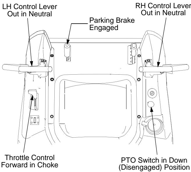 MTD RZT17 - STARTING THE ENGINE - 3