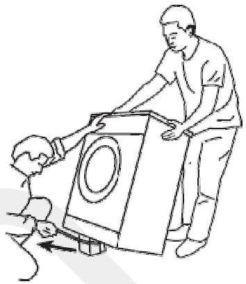 LISTO LF1206 D4 - Retirer les cales de transport - 1