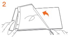 LENOVO YOGA BOOK 10 - BOOK Pad - 2