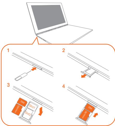 LENOVO YOGA BOOK 10 - Preparing your tablet - 1