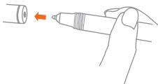 LENOVO YOGA BOOK 10 - Replacing your Real Pen refill - 1