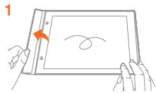 LENOVO YOGA BOOK 10 - Remplacement du papier de votre BOOK Pad - 1