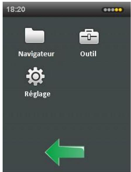 D-JIX M490BT - Organisation du menu principal - 3
