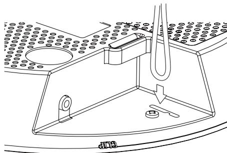 KORG WAVEDRUM MINI - Connexion de la pince au WAVE-DRUM Mini - 3