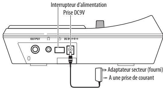 KORG WAVEDRUM MINI - Connexion à une prise électrique - 1