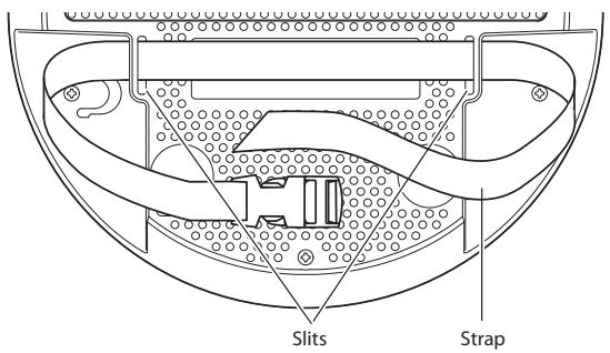 KORG WAVEDRUM MINI - Attaching and detaching the included strap - 1