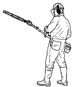 JONSERED GR 26 - Consignes de sécurité pendant le travail - 1