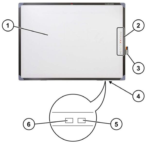 OLIVETTI OLIBOARD - Aspect extérieur - 1