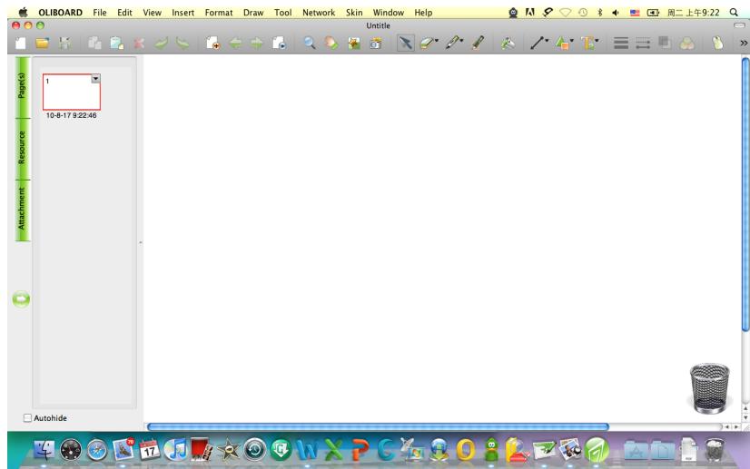 OLIVETTI OLIBOARD - Anwendungssoftware der Tafel starten - 2