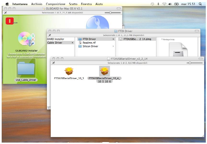 OLIVETTI OLIBOARD - INSTALLING THE USB CABLE SOFTWARE DRIVER - 1
