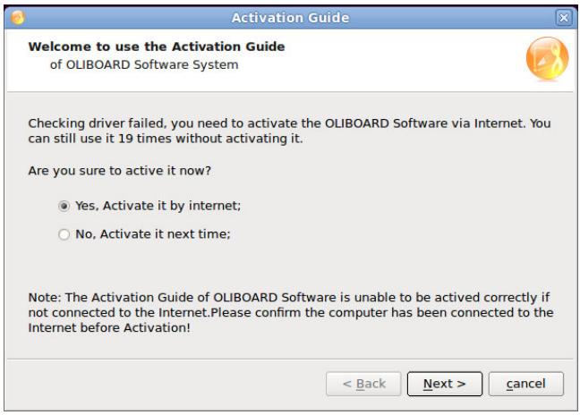 OLIVETTI OLIBOARD - SOFTWARE REGISTRIEREN - 1