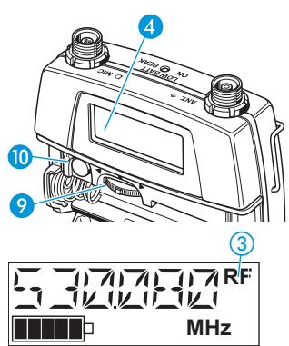 SENNHEISER SK 5212 - Vérification de la fréquence - 1