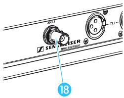 SENNHEISER SR 3254 - Montage sur bâti avec montage des antennes à l'avant - 3