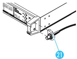 SENNHEISER SR 3254 - Montage sur bâti avec montage des antennes à l'avant - 1