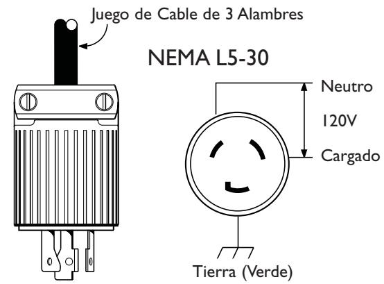BRIGGS & STRATTON BRIGGS & STRATTON PRO 6500 - Tomacorrientes de I20 Voltios AC, 30 Amperios - 1