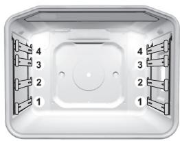 PANASONIC HLCK655S - Niveau des grilles - 1