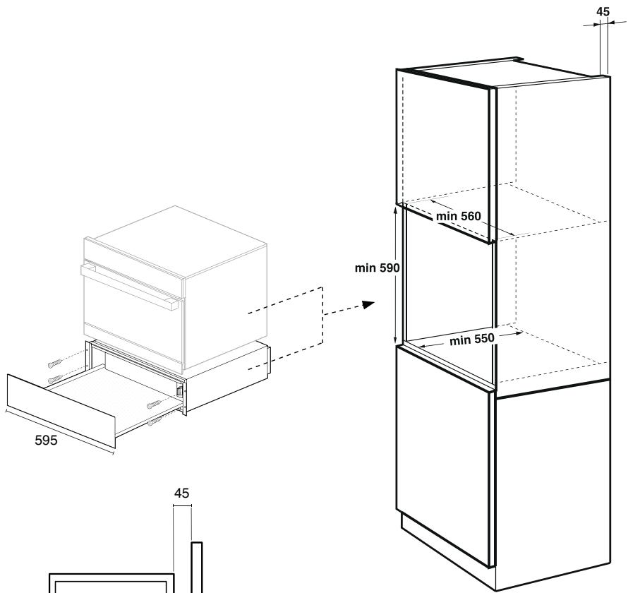 PANASONIC HLDW165B - Abmessungen - 1