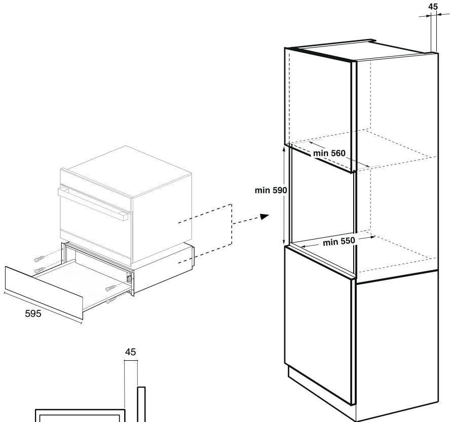 PANASONIC HLDW165B - Dimensions - 1