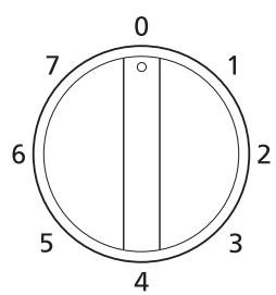 PANASONIC HLDW165B - Power setting dial - 1