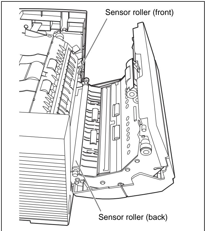 PANASONIC KV-S2026C SERIES - Remove the jammed document. - 3