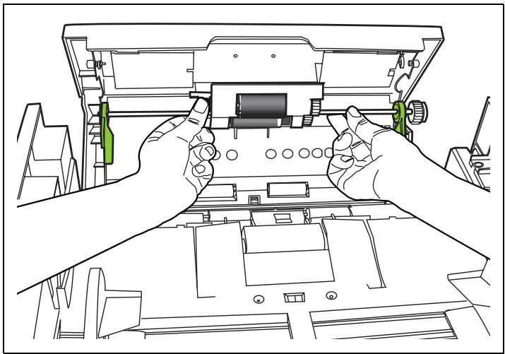PANASONIC KV-S2026C SERIES - Replacing the paper feed roller module - 6
