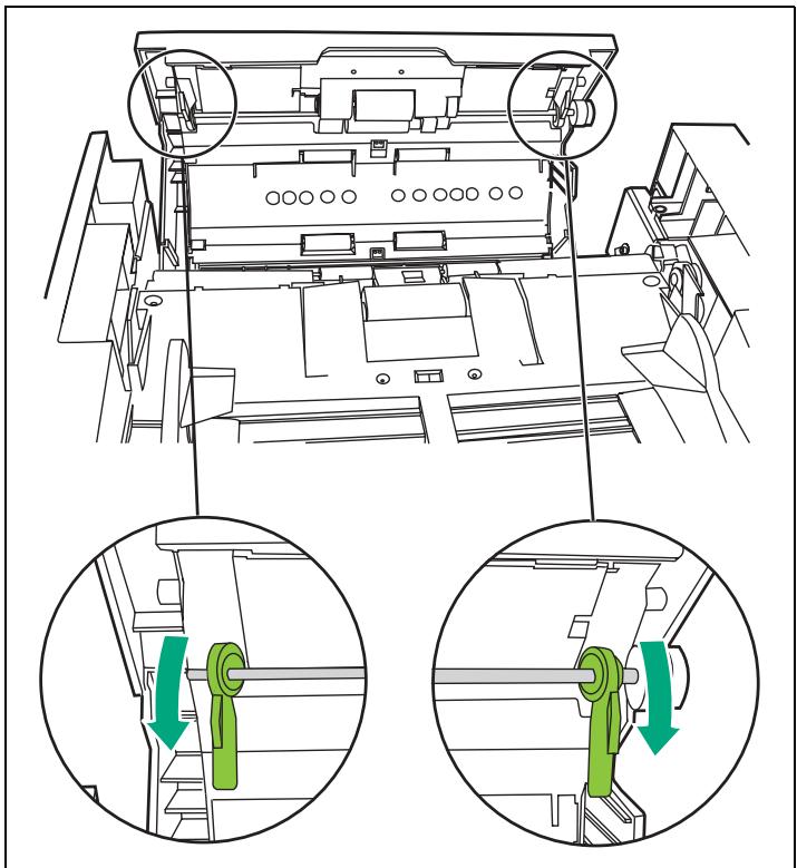 PANASONIC KV-S2026C SERIES - Replacing the paper feed roller module - 3