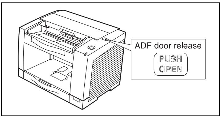 PANASONIC KV-S2026C SERIES - Removing paper jams from the feed part - 1