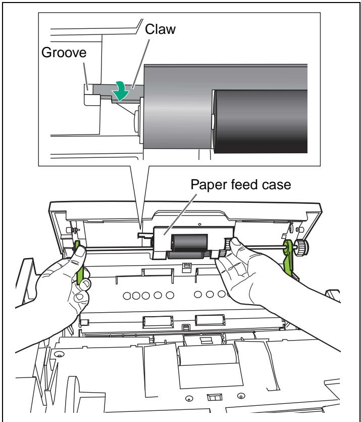 PANASONIC KV-S2026C SERIES - Replacing the paper feed roller module - 4