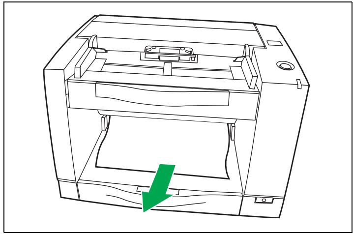 PANASONIC KV-S2026C SERIES - Remove the jammed document. - 2