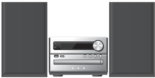 PANASONIC SC-PM250BEG - Placering af højttalerne - 1