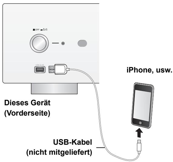 PANASONIC SU-R1EB - Anschluss eines iPhone/iPad/iPod - 1