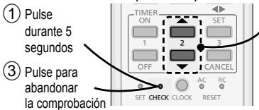 PANASONIC CU2E15SBE - La unidad se detiene y el TIMER parpadea. - 1
