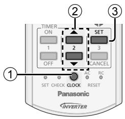 PANASONIC CU2E15SBE - Inserting the batteries - 1