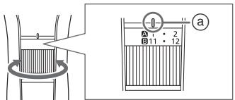 PANASONIC ER-GC51 - How to adjust the trimming height - 1