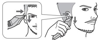 PANASONIC ER-GC51 - Bez h'rebenového nástavce - 1