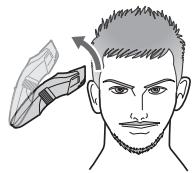 PANASONIC ER-GC51 - Réglage de la longueur autour des oreilles et sur les côtés - 1