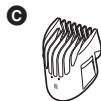 PANASONIC ER-GC51 - Identification des composants - 3