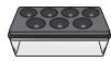 PANASONIC NR-BN34EW2 - Compartment du concélateur - 3