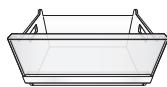 PANASONIC NR-BN34EW2 - Teile die mit Wasser gereinigt werden konnen - 2