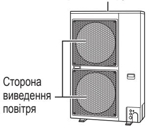 Сторона виведення повітря
