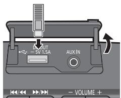 PANASONIC SC-HC395EG - ■ USB-laitteen yhdistäminen - 1