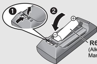 PANASONIC SC-HC395EG - ■ Verwendung der Fernbedienung - 1